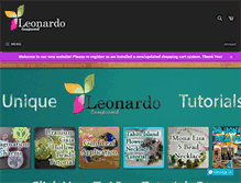 Tablet Screenshot of leonardolampwork.com